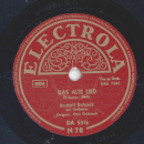 Rudolf Schock - Still wie die Nacht / Das alte Lied