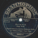 Heinrich Schlusnus - Heimweh / Heimliche Aufforderung