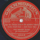 Willy Schneider - Einmal muß man leider von der Liebe scheiden / Auf der Heide blühn die letzten Rosen