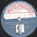 Wilhelm Kempff - Beethoven, op. 2 Nr. 2: Sonate, A-dur 1.Satz: Allegro vivace, Teil I / Beethoven, op. 2 Nr. 2: Sonate, A-dur 1. Satz: Allegro vivace, Teil II