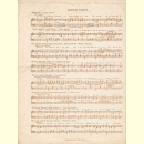 Notenheft / music sheet - Der Kahlenberg und der Stefansturm