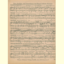 Notenheft / music sheet - Schatten
