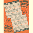 Notenheft / music sheet - Conescete Quel Tenore?