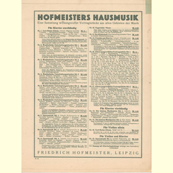 Notenheft / music sheet - Skilufer