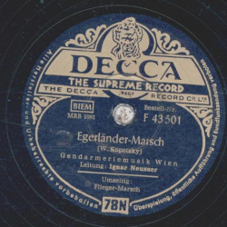 Gendarmeriemusik Wien - Egerländer-Marsch / Fliegermarsch