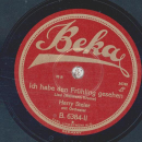 Harry Steier - Wer das Scheiden hat erfunden / Ich hab den Frühling gesehen
