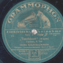 Großes Symphonie-Orchester: Manfred Gurlitt - Tannhäuser, Fantasie Teil I und II