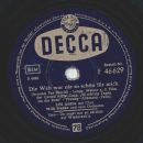 Lys Assia - Du sagst mir so zärtlich auf Wiedersehn / Die Welt war nie so schön für mich 