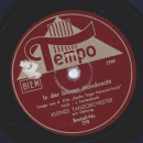Kleines Tanzorchester- Dich hat der liebe Gott für mich so schön gemacht / In der blauen Mondnacht