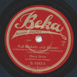 Harry Steier - Aus Winkeln und Gassen Teil I und II