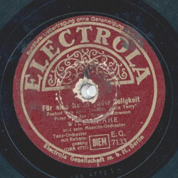 Will Glahe und sein Musette-Orchester - Für eine Nacht...