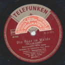 Willi Liebe - Die Post im Walde / Behüt dich Gott! Es wär zu schön gewesen...