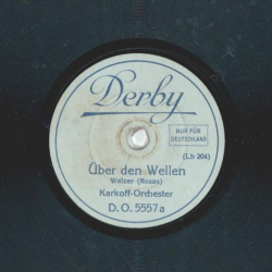 Karkoff-Orchester - Über den Wellen / Die Schlittschuhläufer