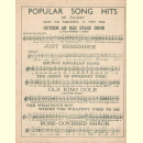 Notenheft / music sheet - Rose-Covered Shak