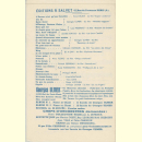 Notenheft / music sheet - Un Monsieur attendait