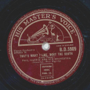 Phil Harris - If Youre Ever Down in Texas, Look Me Up / Thats What I Like Bout The South