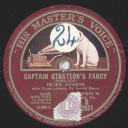 Peter Dawson - Two old Tramps / Captain Strattons Fancy 