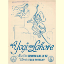 Notenheft / music sheet - Der Yogi von Lahore