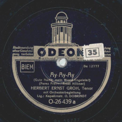 Herbert Ernst Groh - Ay, ay, ay / Schenk mir dein Lächeln, Maria