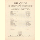 Notenheft / music sheet - Poem