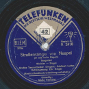 Eric Helgar, Großes Tanzorchester Adalbert Lutter - Straßensänger von Neapel / Addio Venezia!