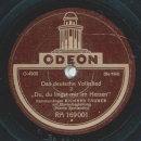 Richard Tauber - Das deutsche Volkslied  (6 Platten) 