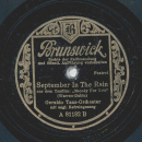 Geraldo Tanz-Orchester - Will You remember / September in the Rain