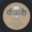 Johannes Schüler - Martha Teil I und II