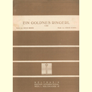 Notenheft / music sheet - Ein goldnes Ringerl