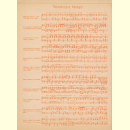 Notenheft / music sheet - In einem Wanderzirkus ohne Namen