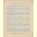 Notenheft / music sheet - Wenn im Frühling die...