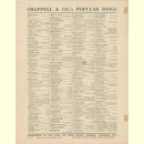 Notenheft / music sheet - Bill