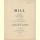 Notenheft / music sheet - Bill