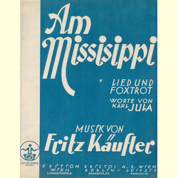 Notenheft / music sheet - Am Missisippi