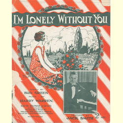 Notenheft / music sheet - Im Lonely Without You