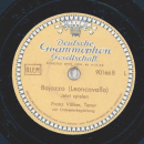 Franz Völker - Bajazzo: Scherzet immer / Bajazzo: Jetzt spielen