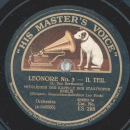 Generalmusikdirektor Leo Blech - Leonore No. 3 Teil I und II