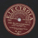 Ralf Bendix / F. Bertelmann u. s. Hansen Quartett- Sie hiess Mary-Ann / Dort, wo die Blumen blühn