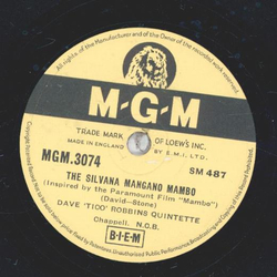 Dave Tico Robbins Quintette - Saturday Night Mambo / The Silvana Mangano Mambo