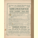 Notenheft / music sheet - Ich denk an dich, Du...