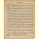 Notenheft / music sheet - Campanile Fox-Trot