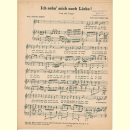Notenheft / music sheet - Ich sehn mich nach Liebe!