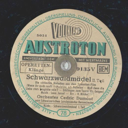 Cedric Dumont - Schwarzwaldmdel Teil I und II