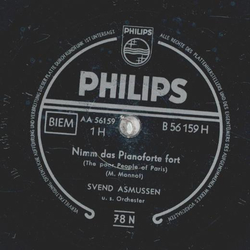 Svend Asmussen - Nimm das Pianoforte fort / Wenn die...