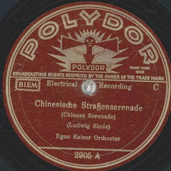 Egon Kaiser - Chinesische Straenserenade / Japanisches Kirschbltenfest