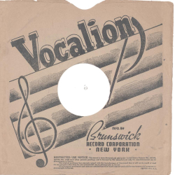 Original Cover für 25er Schellackplatten