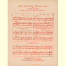 Notenheft / music sheet - Du, nur du!