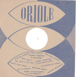 Original Cover fr 25er Schellackplatten