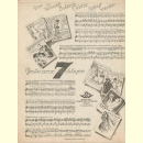 Notenheft / music sheet - Nur eine Nacht sollst du mir...