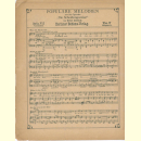 Notenheft / music sheet - Wer wird denn weinen, wenn man...